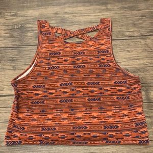 Forever 21 Women’s High-Neck Cropped Tank - Size M